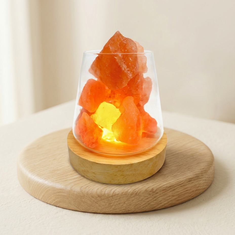 Lampe Diffuseur Sel d'Himalaya