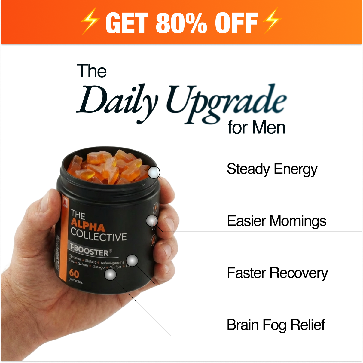 T-Booster - Increase your Energy and Focus